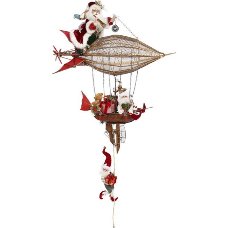 Santa’s Airship Figurine, 50