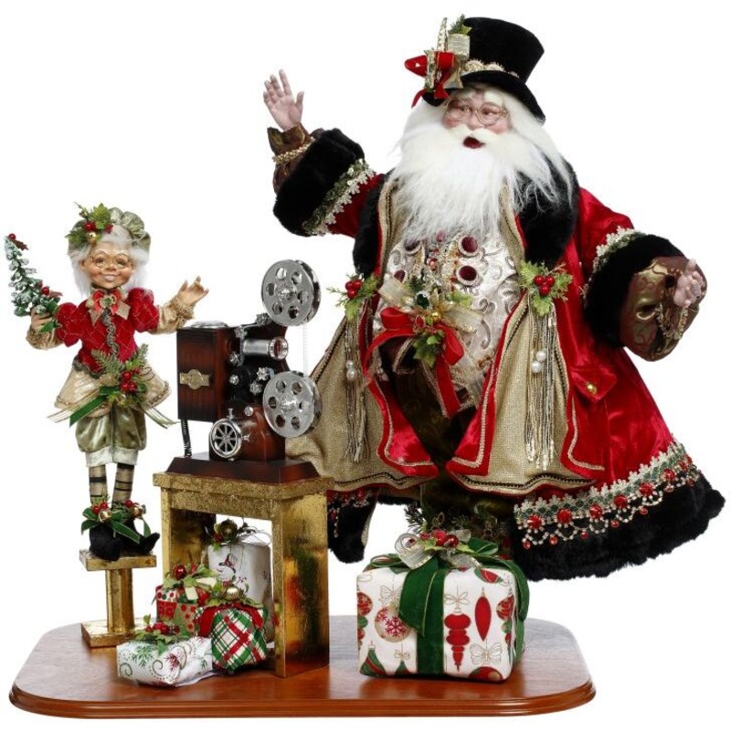 Santa’s Family Movies Figurine, 15