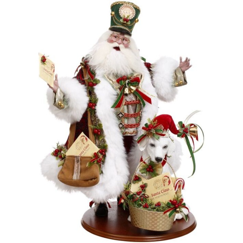 Santa’s Mail Call with Dog Figurine, 26