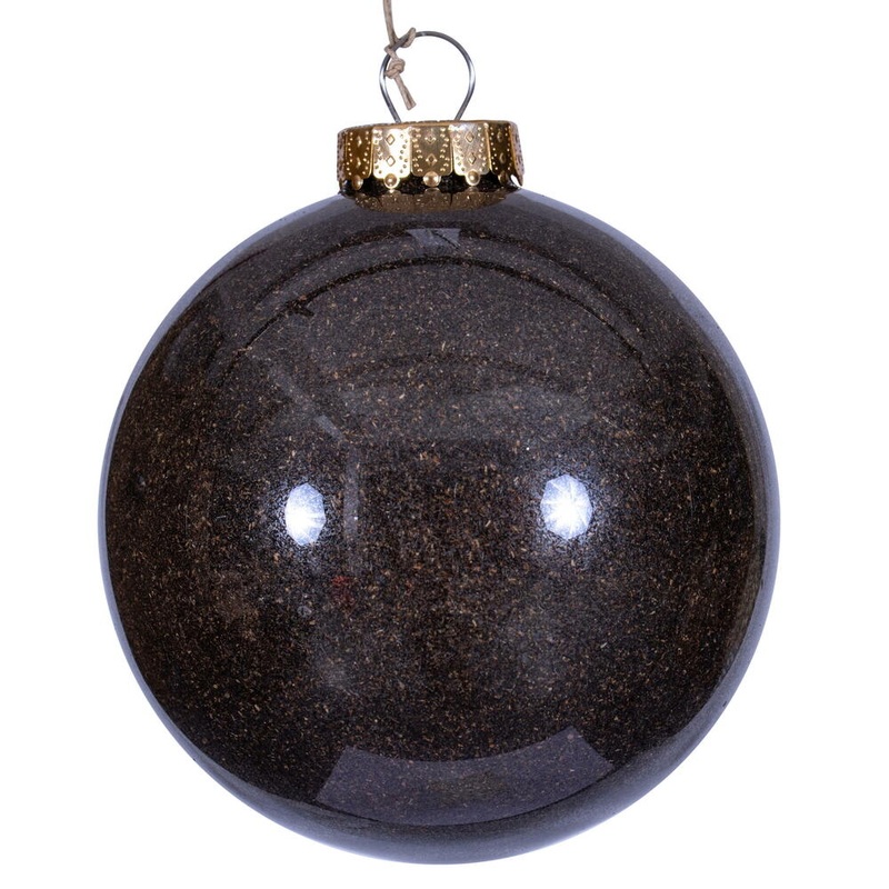 Shatterproof Chocolate Ball Ornament, 5 (150MM)