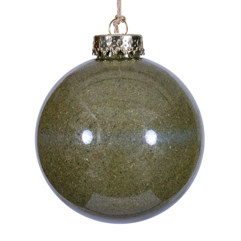 Shatterproof Moss Ball Ornament, 6 (150MM)