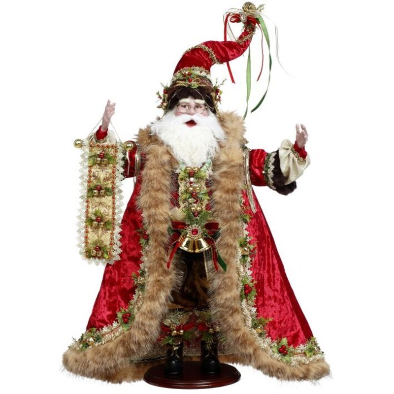 Sleighbells Santa Figurine, 24