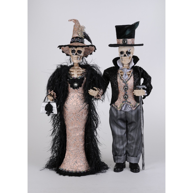 Harry & Lucy Skeleton Pair Figurine