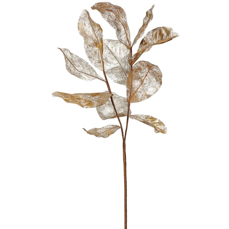 Metallic Magnolia Leaf Spray, 31 (Gold)