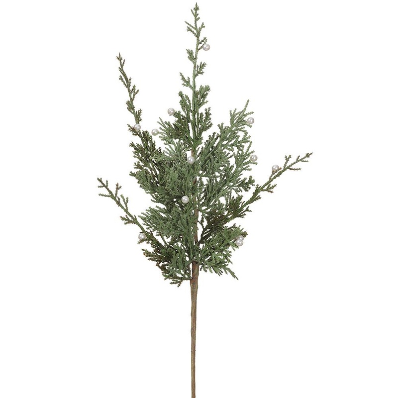Pearl Cedar Spray, 22 (Green Pearl)