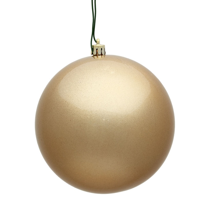 Shatterproof Caf Latte Candy Ball Ornament, 4