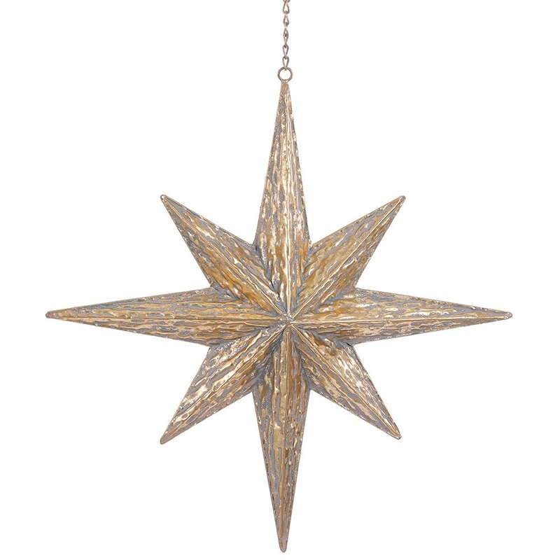 Star Of Bethlehem Ornament, 20.5 (Gold)