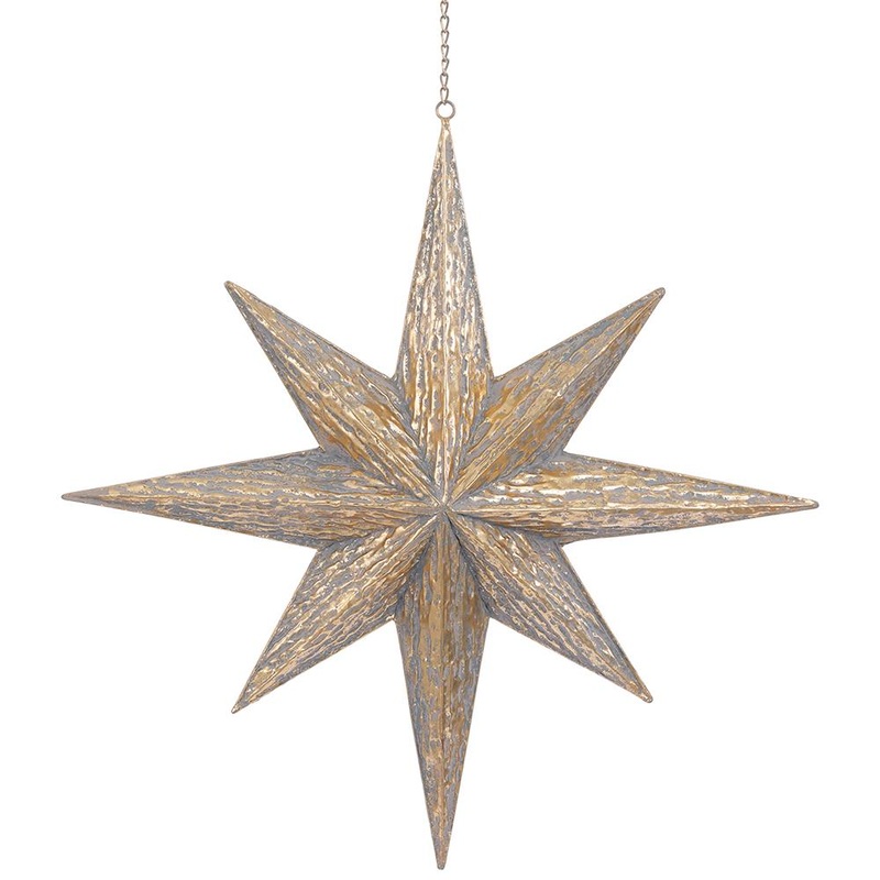 Star Of Bethlehem Ornament, 26.5 (Gold)