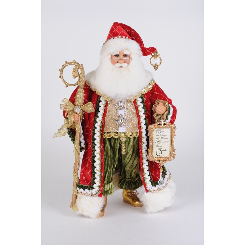 Wonders of Christmas Santa Figurine, 19