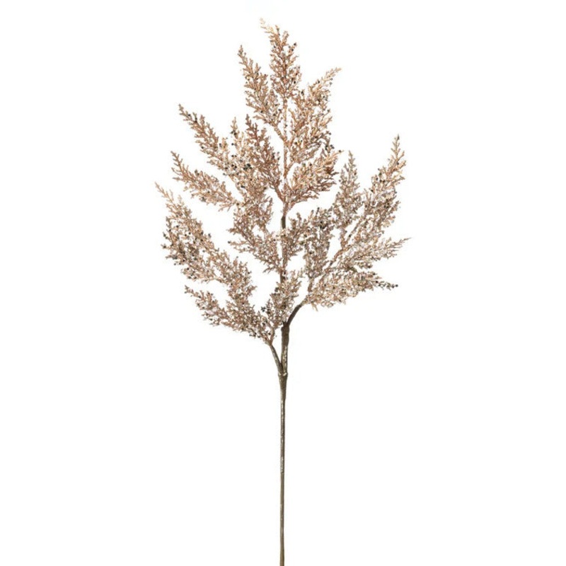 Bronze Glitter Cedar Spray