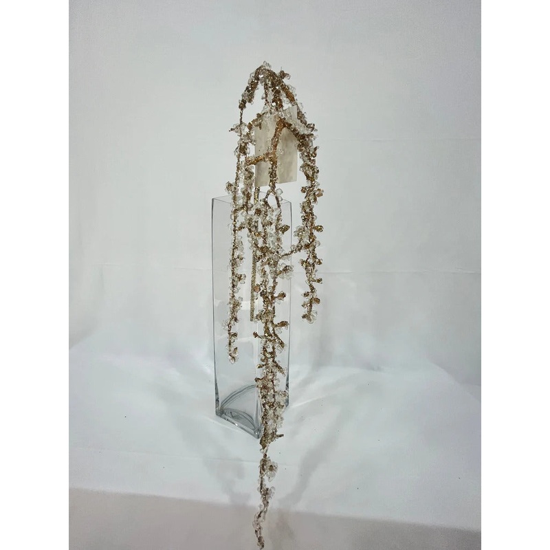 Crystal Twig Weeping Spray, 41 (Gold)