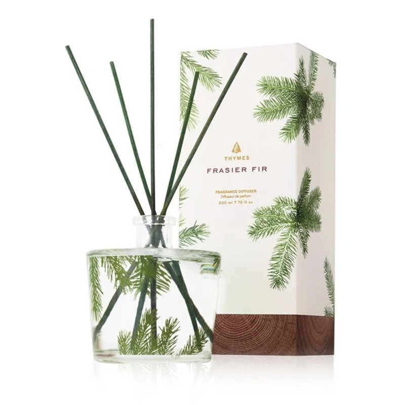 Frasier Fir Reed Fragrance Diffuser, Pine Needle Design
