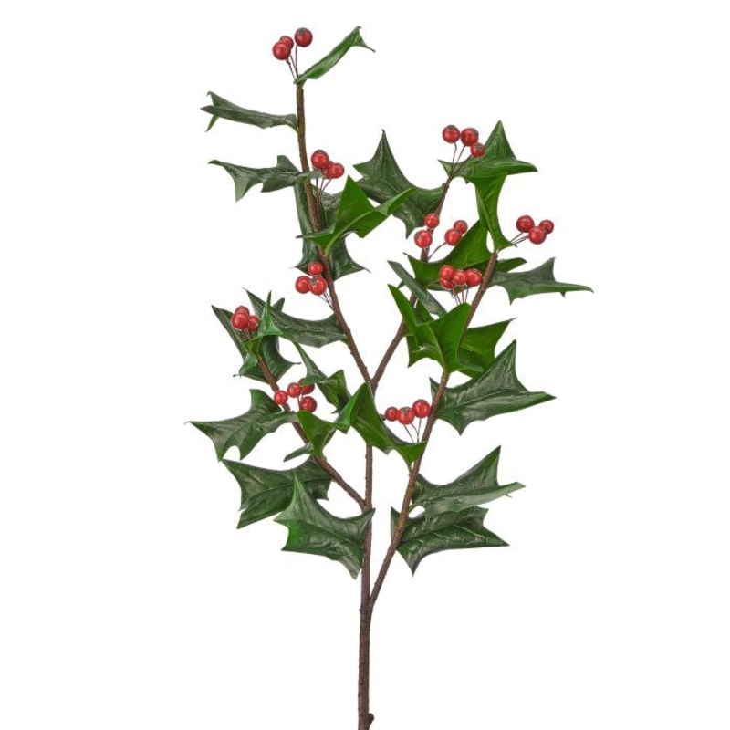 Fresh Cut Holly Spray, 30