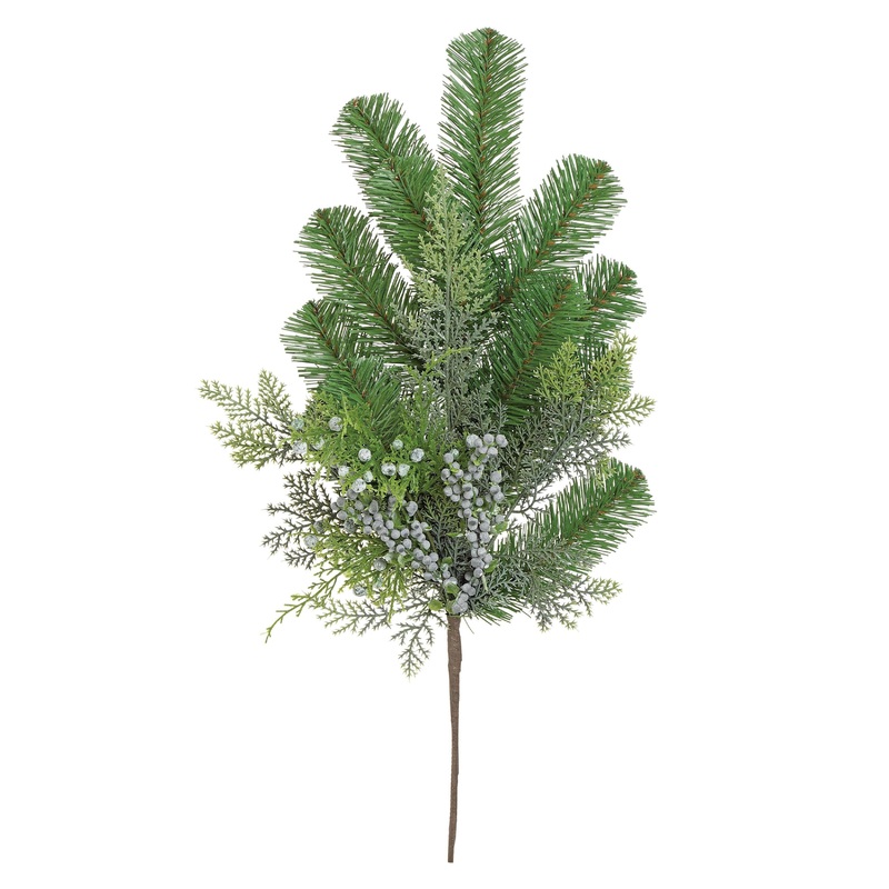 Mixed Pine, Mini Berry Spray, 22