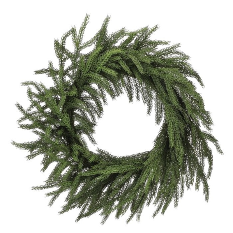 Real Touch Forest Norfolk Pine Wreath, 28