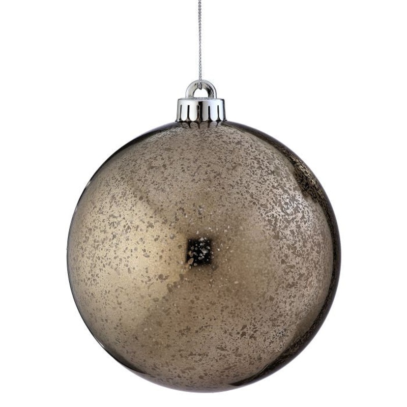 VP Mercury Ball Ornament, 4 (Set of 4) (Mocha)