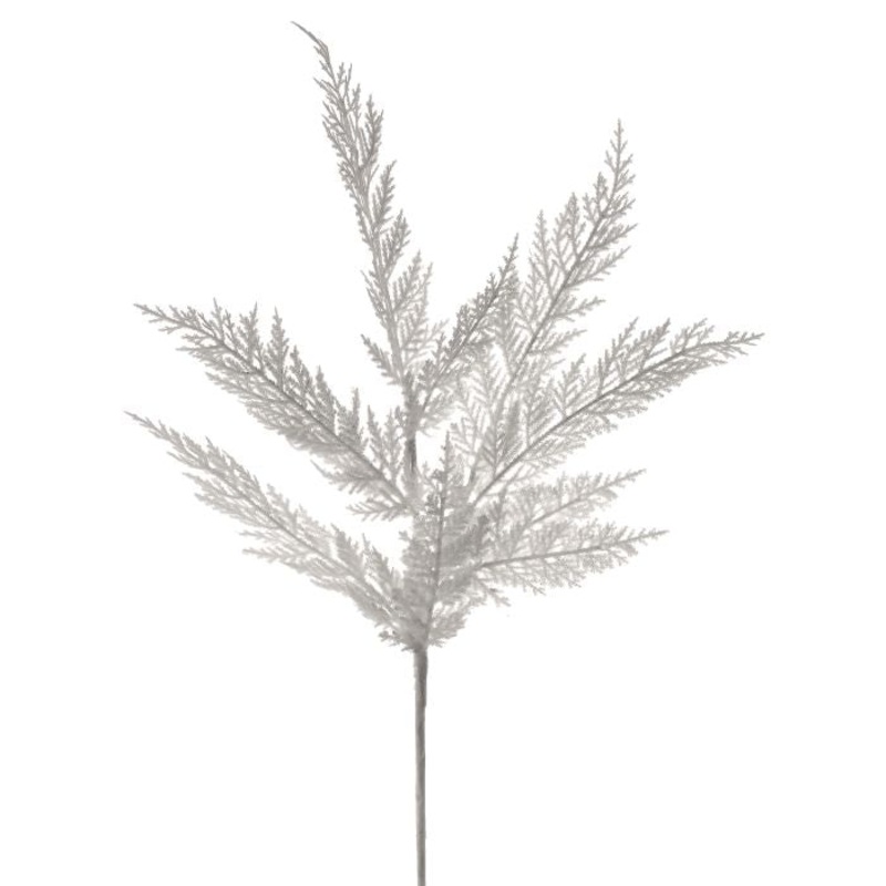 Winter Snowy Cedar Spray, 24