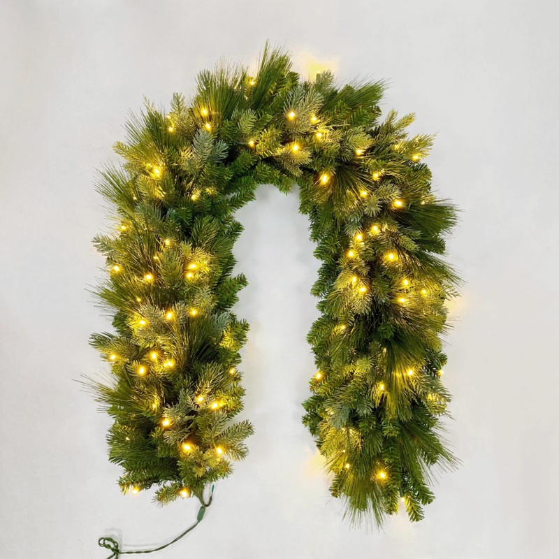 American Mixed Greenery Garland, 5′