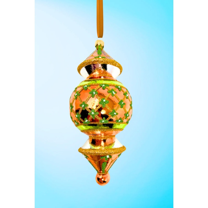 New York Reflector Glass Ornament, 8