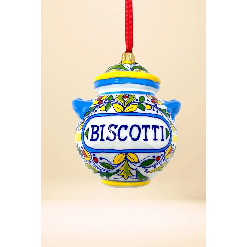Valentino Cookie Jar Polish Glass Ornament, 4