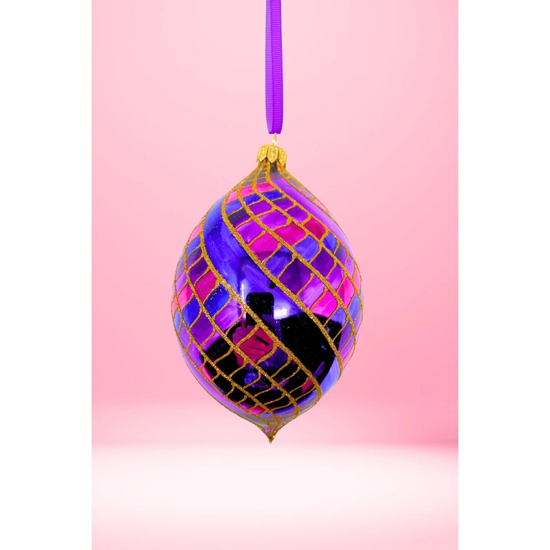Winning Streak Spinner Glass Ornament, 7