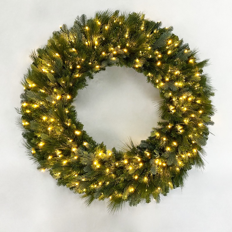 American Mixed Greenery Wreath, 48