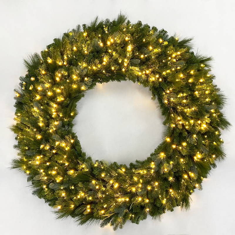 American Mixed Greenery Wreath, 60