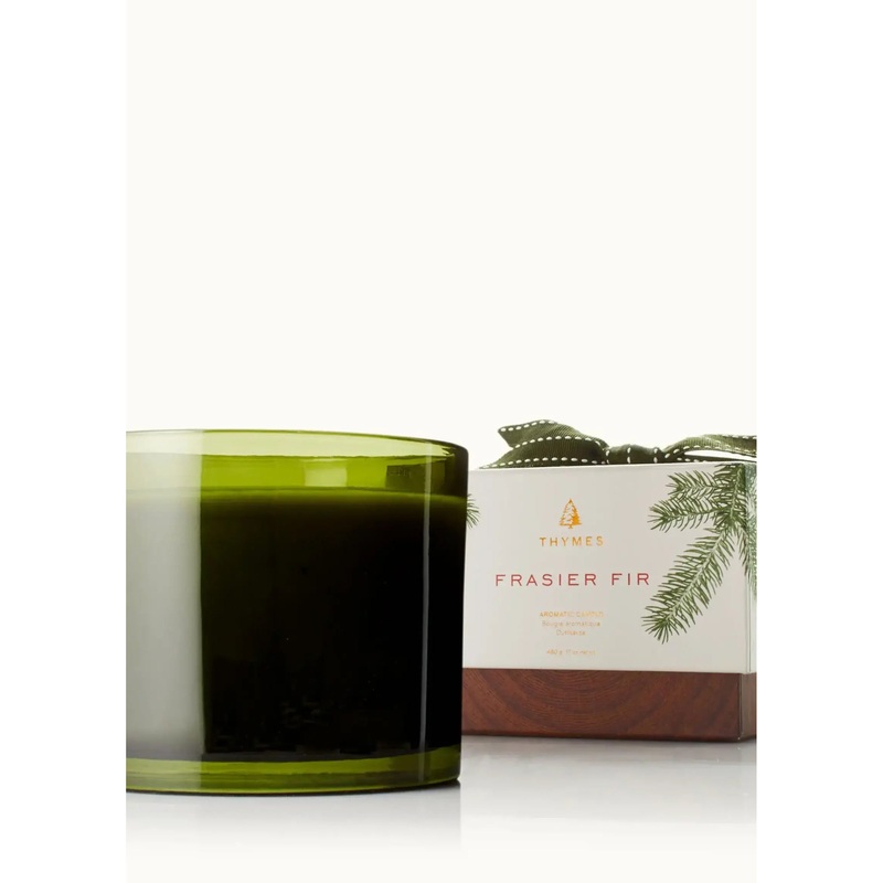 Frasier Fir Poured 3-Wick Candle, 17 oz (Green)