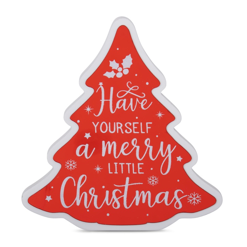 Red & White Merry Little Christmas Tree, 7