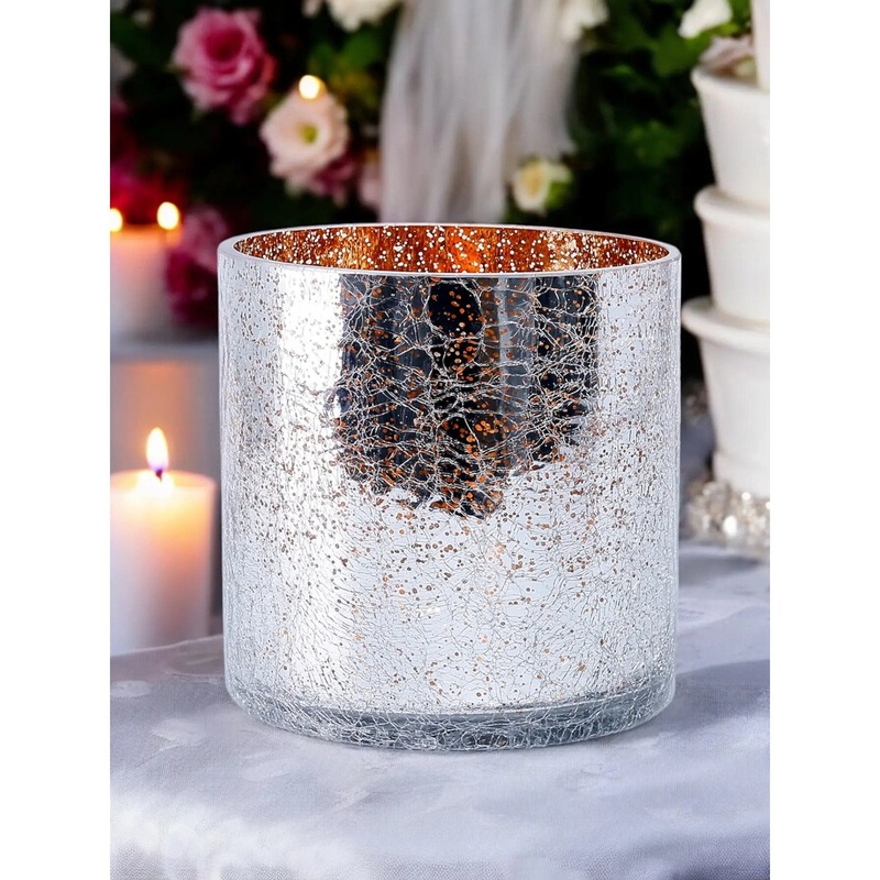 Shine Glass Cylinder Vase, 6