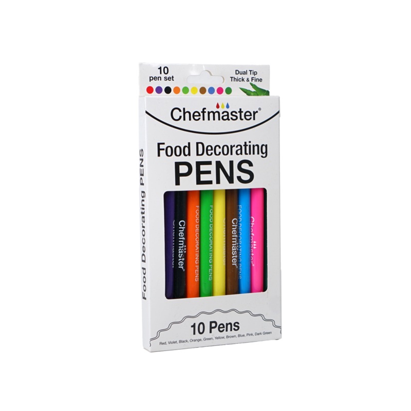 10 Color Set Food Decorating Pens