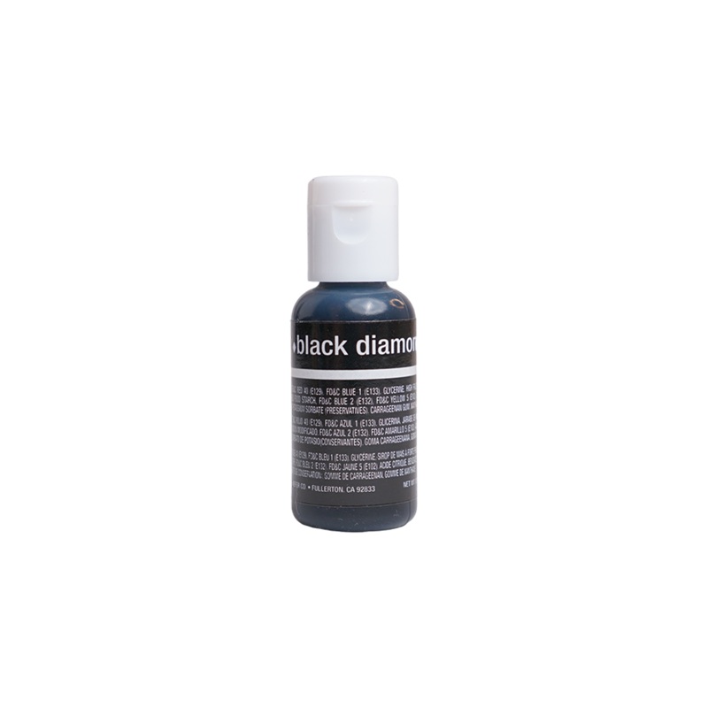 Black Diamond Liqua-Gel Liquid Food Coloring 0.7 oz.
