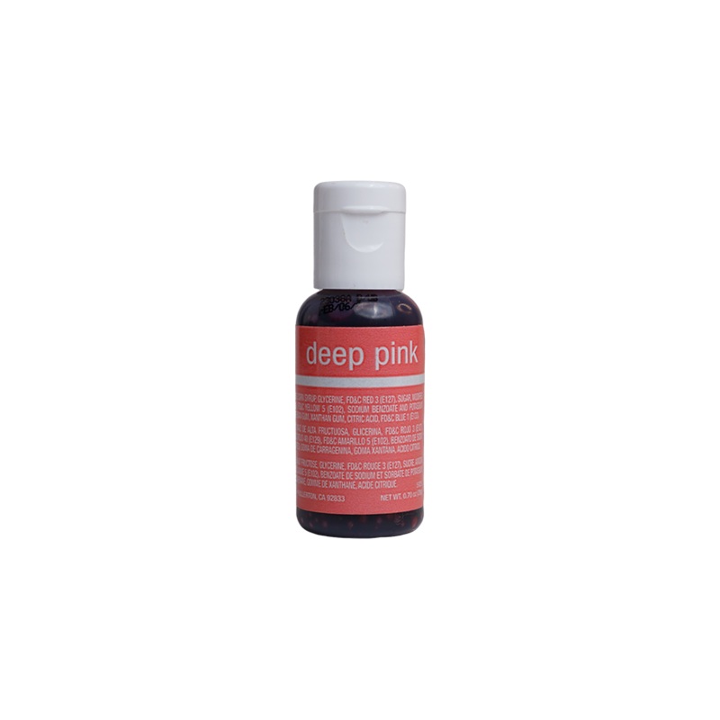 Deep Pink Liqua-Gel Liquid Food Coloring 0.7 oz.