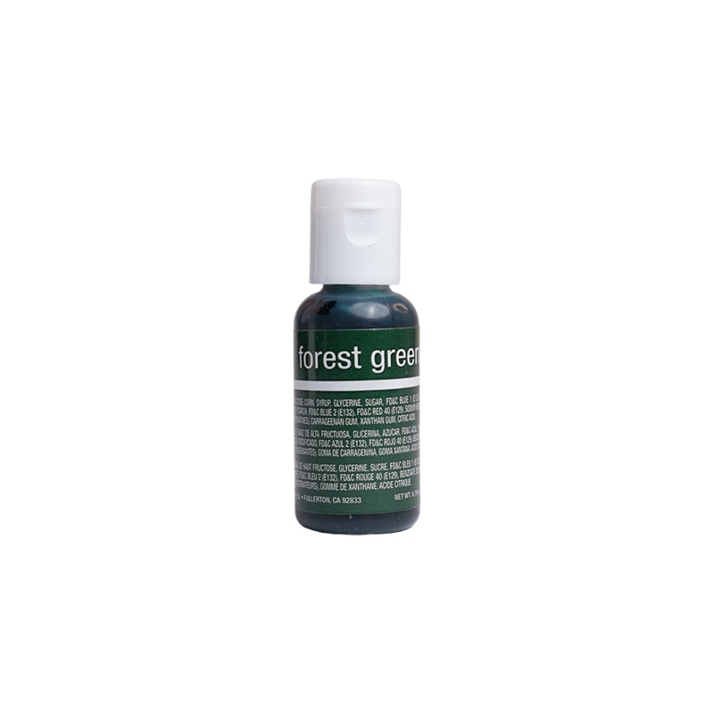 Forest Green Liqua-Gel Liquid Food Coloring 0.7 oz.