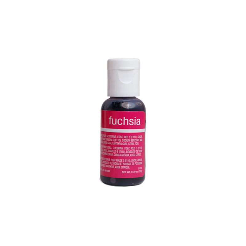 Fuchsia Liqua-Gel Liquid Food Coloring 0.7 oz.