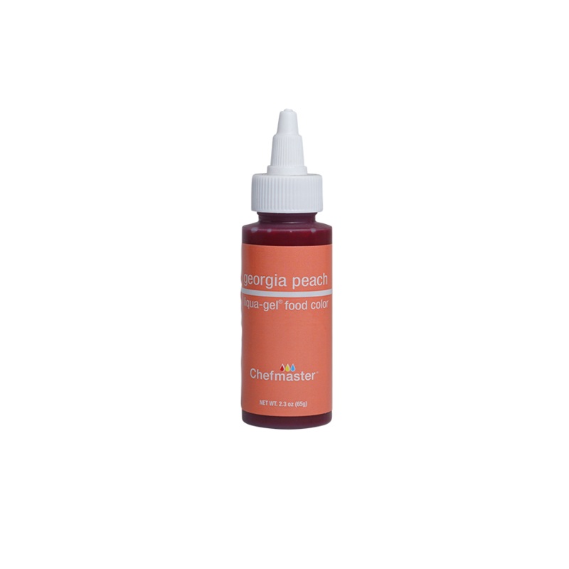 Georgia Peach Liqua-Gel Liquid Food Coloring 2.3 oz.