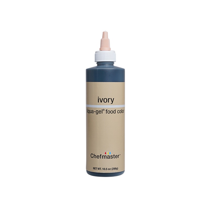 Ivory Liqua-Gel Liquid Food Coloring 10.5 oz.
