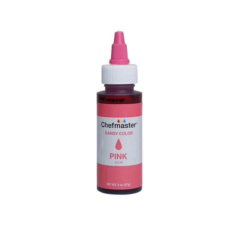 Pink Candy Color Oil-Dispersible Coloring 2 oz.