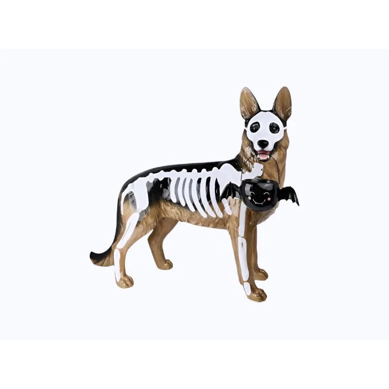 Resin Skeleton Shepherd Figurine, 39 (Pick up only)