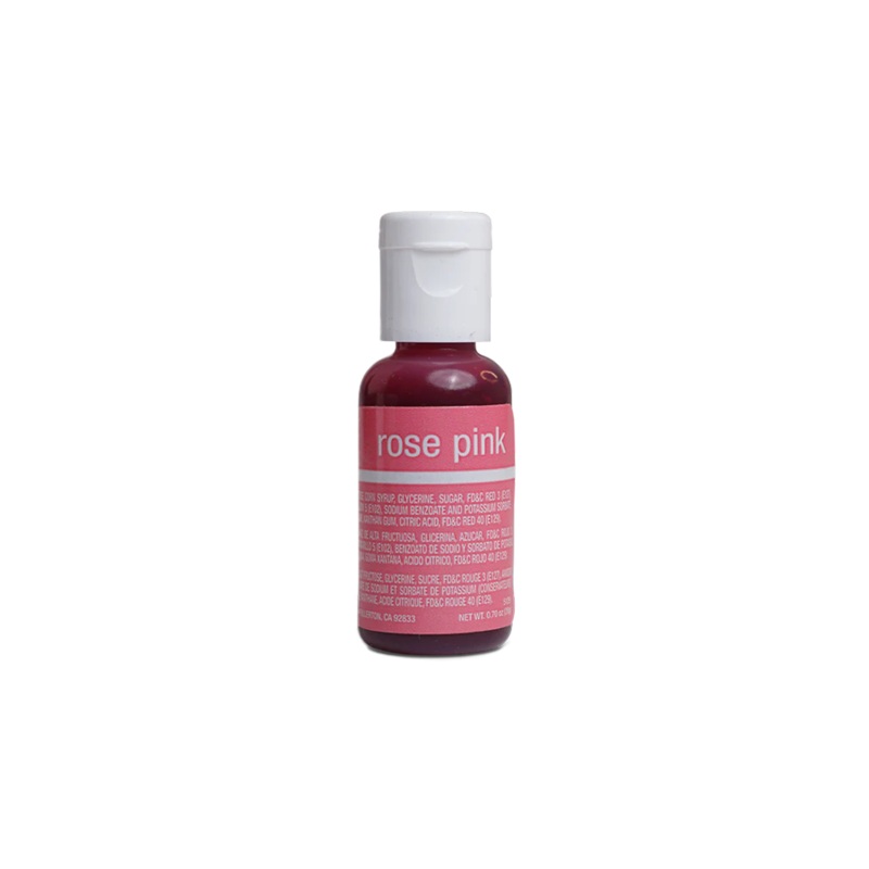 Rose Pink Liqua-Gel Liquid Food Coloring 0.7 oz.