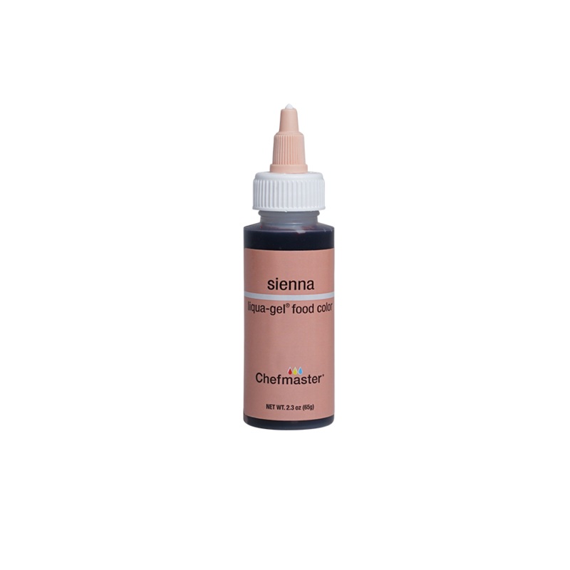 Sienna Liqua-Gel Liquid Food Coloring 2.3 oz.