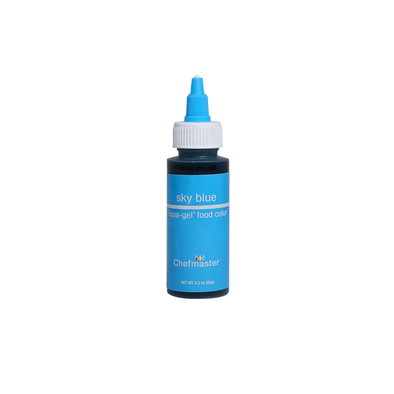 Sky Blue Liqua-Gel Liquid Food Coloring 2.3 oz.