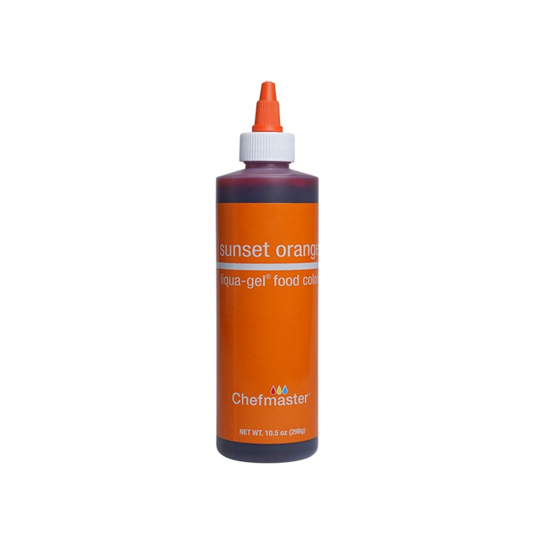 Sunset Orange Liqua-Gel Liquid Food Coloring 10.5 oz.