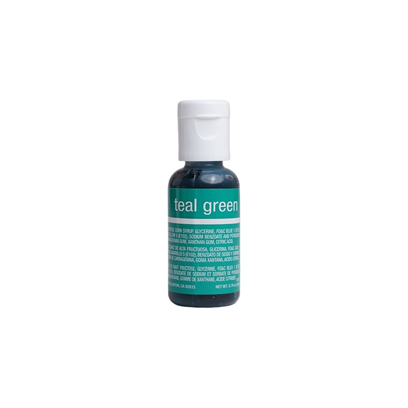 Teal Green Liqua-Gel Liquid Food Coloring 0.7 oz.