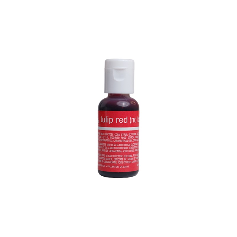 Tulip Red Liqua-Gel Liquid Food Coloring 0.7 oz.
