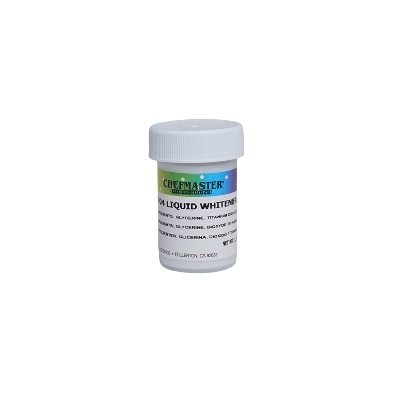 Whitener Liqua-Gel Liquid Food Coloring 1.3 oz.