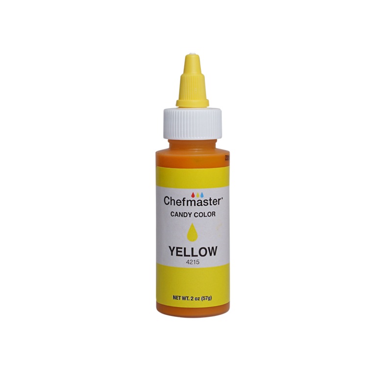 Yellow Candy Color Oil-Dispersible Coloring 2 oz.