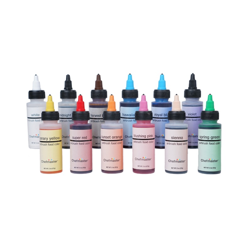12-color Kit Airbrush Color (2 oz. bottles) – Hobby Baker
