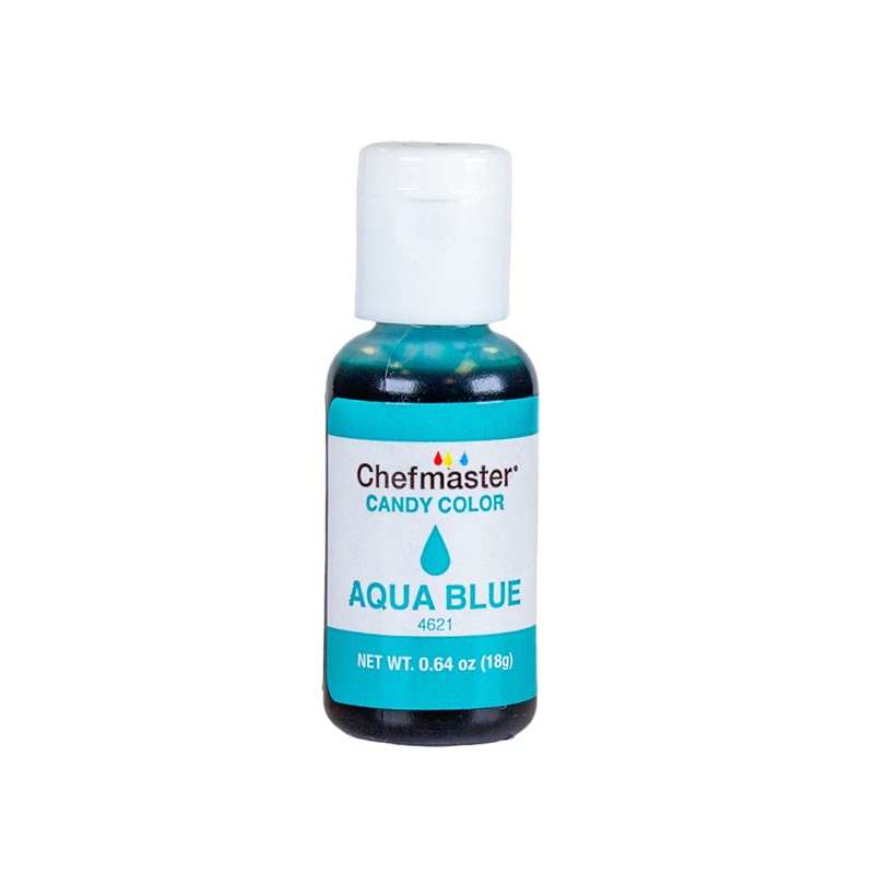 Aqua Blue Candy Color Oil-Dispersible Coloring 0.64 oz