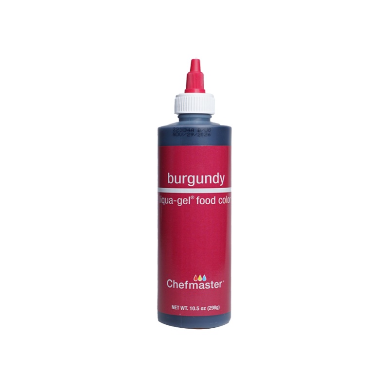 Burgundy Liqua-Gel Liquid Food Coloring 10.5 oz.